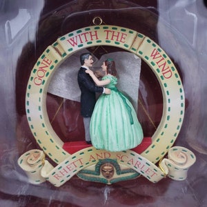 1989 Enesco Gone With The Wind Treasury Ornament 50th Anniversary NIB Brand New Old Stock RARE image 2