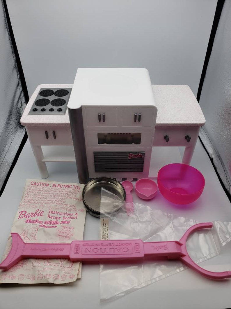Vintage Barbie Bake with Me Oven in original box Used in Good | Etsy