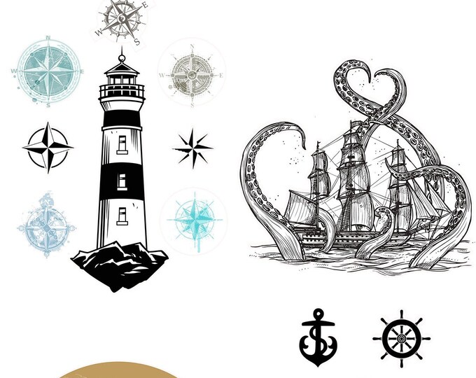 Furniture Transfer NAUTICAL LIFE Belles and Whistles by Dixie Belle