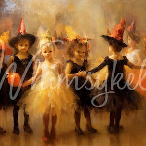 Large Decoupage Paper for Furniture HALLOWEEN RECITAL | Designs by Whimsykel | 18 lb Tissue Paper for Decoupage | Dance | 30 x 20 Inches