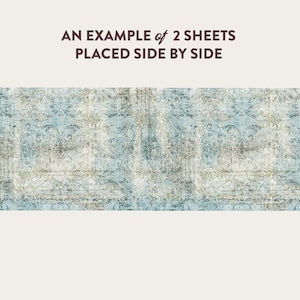 An example of 2 sheets placed side by side.