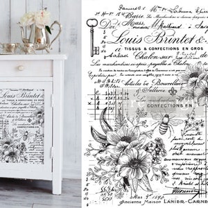 Lovely Ledger Rub On Transfers for Furniture || ReDesign With Prima || Furniture Decals || 24 x 31 Inches