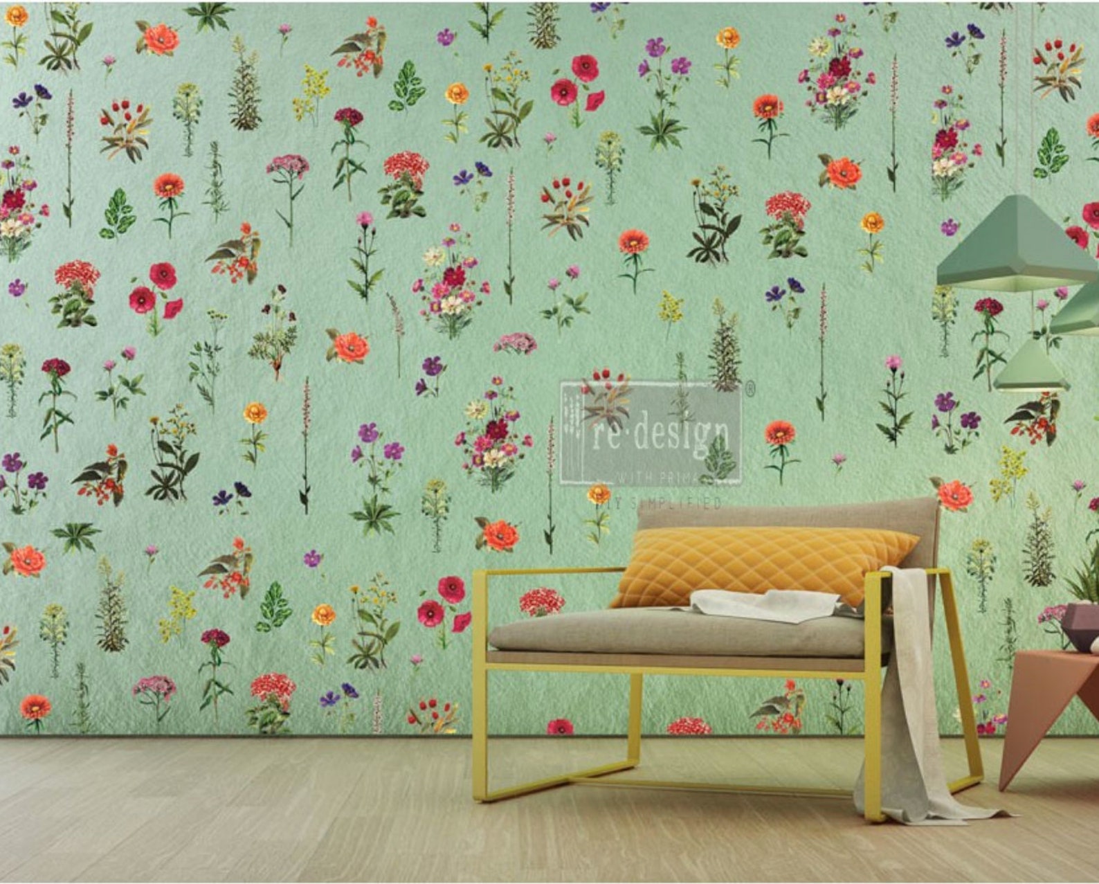 Furniture Decals FLORAL COLLECTION by ReDesign with Prima Etsy