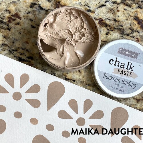 Crescent Green Chalk Paste Redesign With Prima 3.4 Fl Oz Etsy