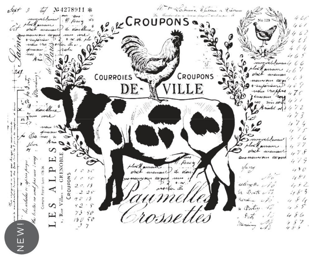 Furniture Decals FARM DELIGHTS by Redesign With Prima Etsy Canada