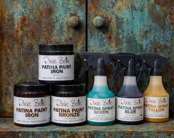Dixie Belle PATINA PRODUCTS | Patina Paint, Spray and Guard