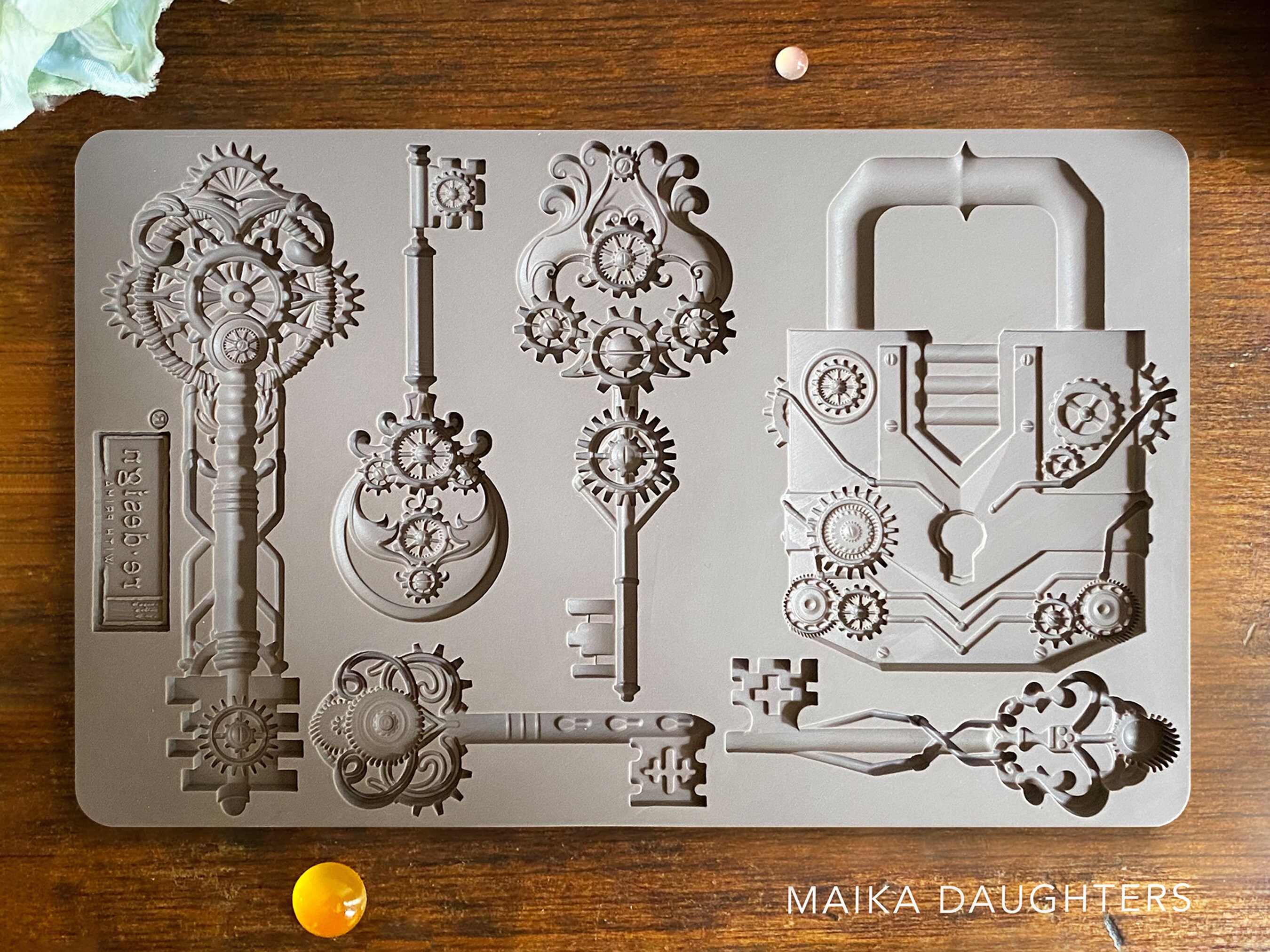 Silicone Molds MECHANICAL LOCK and KEYS Resin Molds Etsy