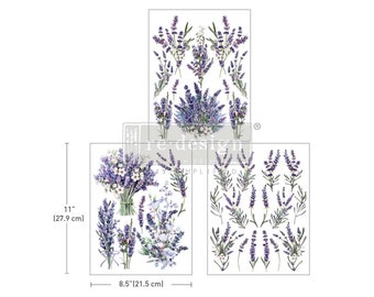 Joeyan Rose Bouquet Rub On Transfers - 2 Large Watercolor Flower Sheets 12x18 Inches For DIY Crafts