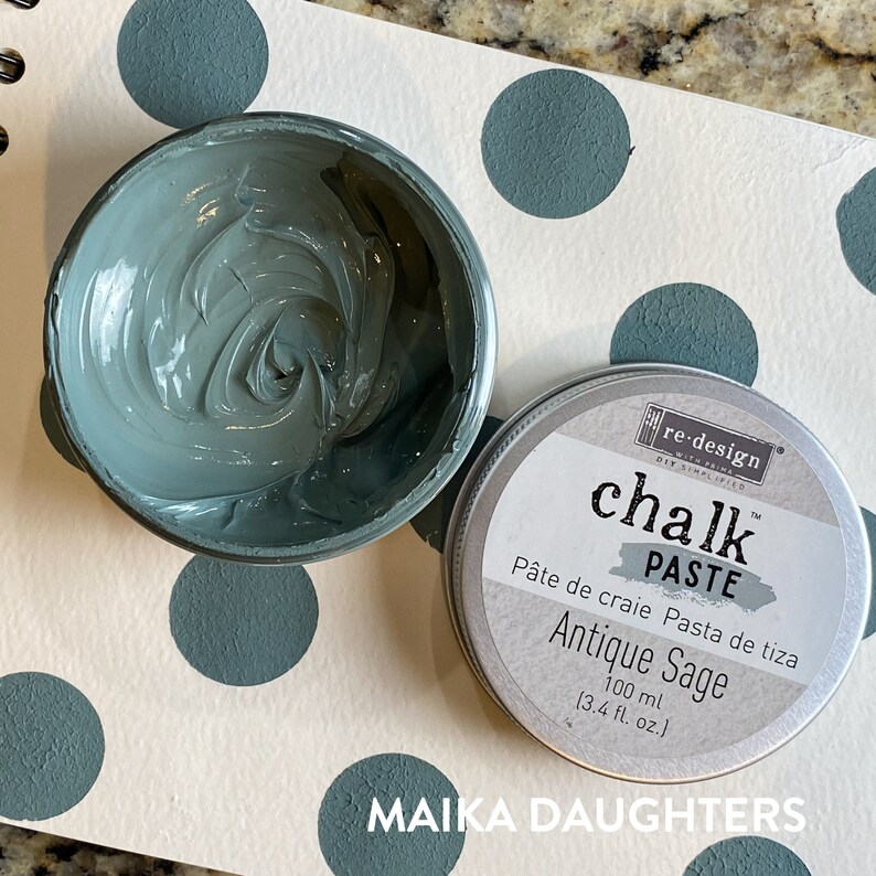 CHALK PASTE 30 COLORS Redesign With Prima Chalk Finish Etsy