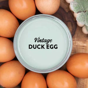 Dixie Belle Paint Vintage Duck Egg || Chalk Mineral Paint Matte Finish || Furniture Paint || Light Blue || Ships Same Day, Free Shipping 35+