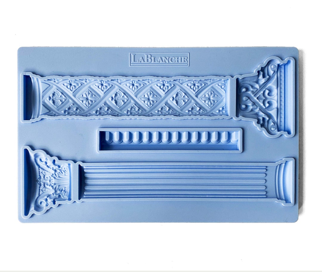 Columns 3D Silicone Mold Lablanche 5 X 8 Inches Etsy
