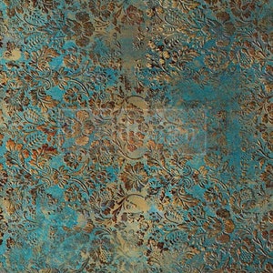 Large Decoupage Paper for Furniture AGED PATINA || ReDesign with Prima || A1 Fiber Paper f