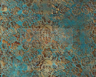 Large Decoupage Paper for Furniture AGED PATINA || ReDesign with Prima || A1 Fiber Paper f