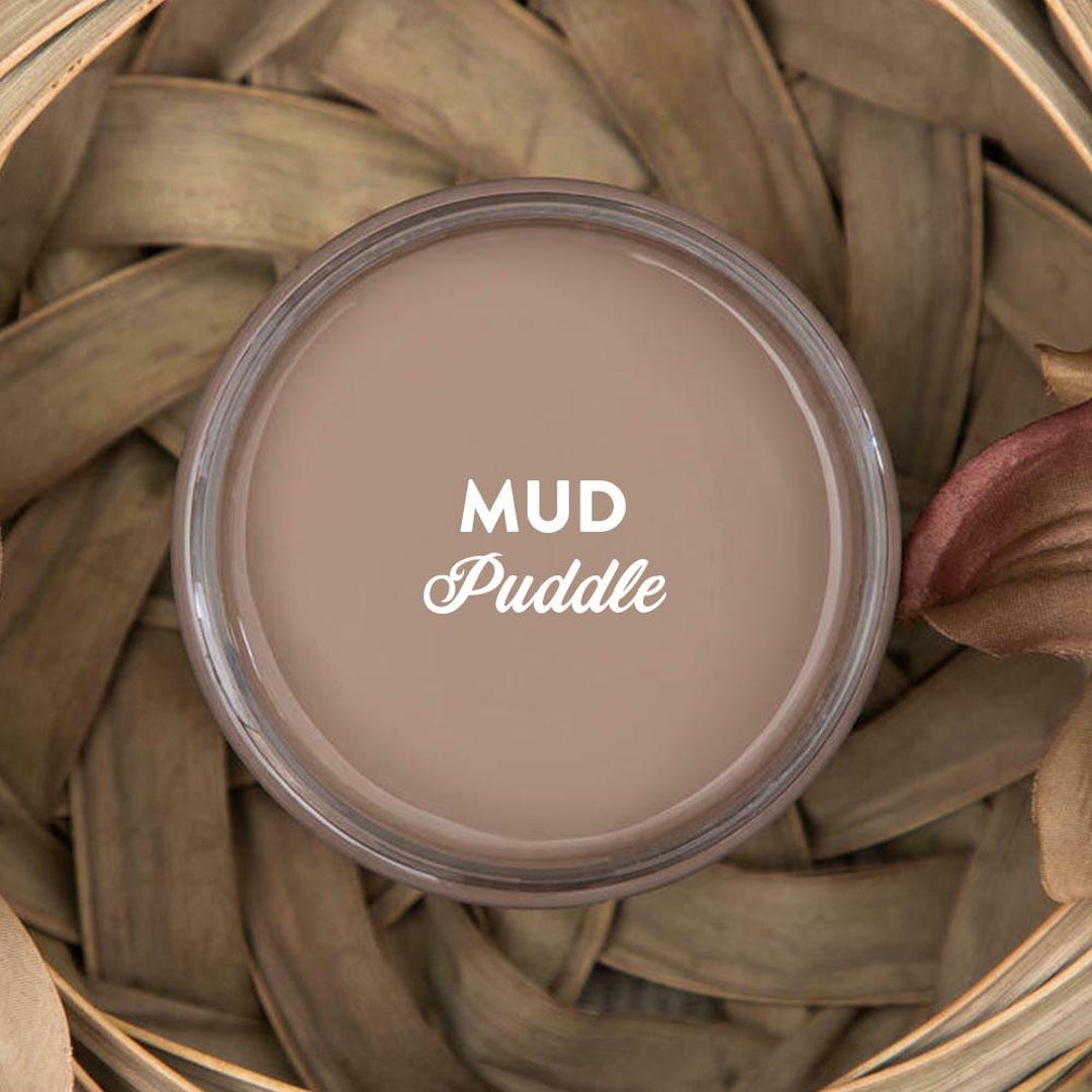 Dixie Belle Paint MUD PUDDLE || Chalk Mineral Paint Matte Finish ...