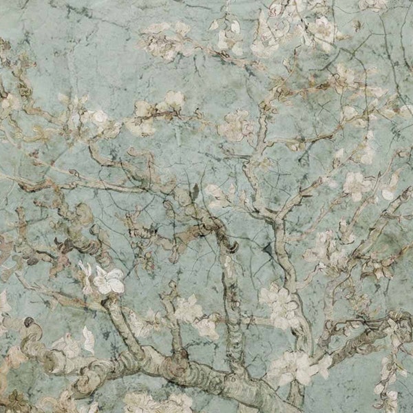 A4 Rice Decoupage Paper for Crafting ALMOND BLOSSOMS || Decoupage Queen || White Cherry Blossoms