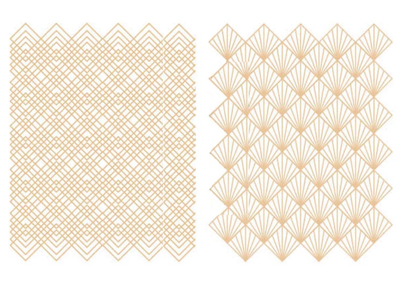 Furniture Transfer GOLDEN ART DECO Redesign With Prima Etsy