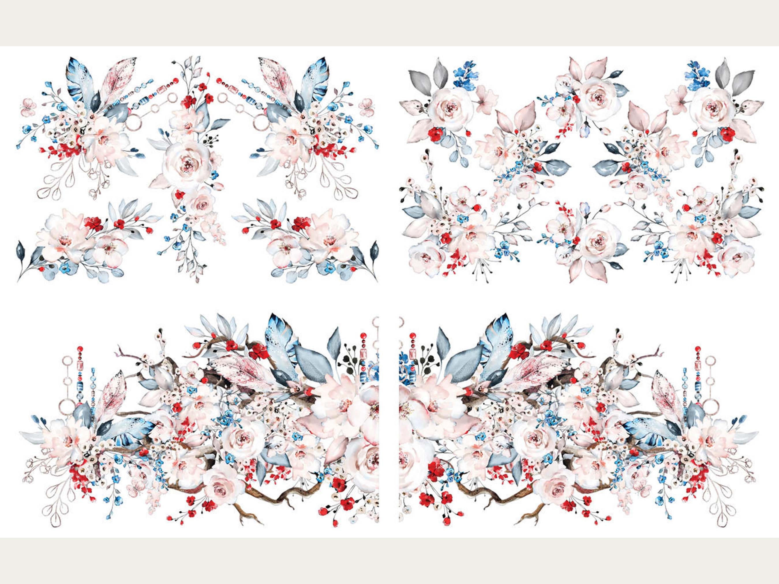 Furniture Transfer BOHEMIAN WEDDING Flowers Belles and Etsy