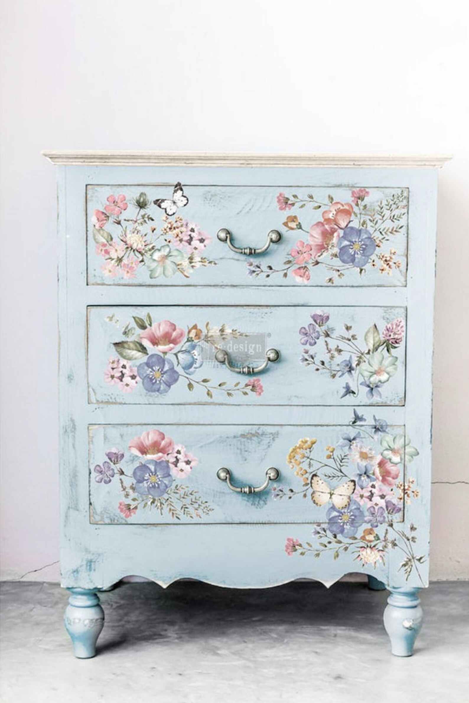 Furniture Decals DELICATE FLEUR by ReDesign with Prima Etsy