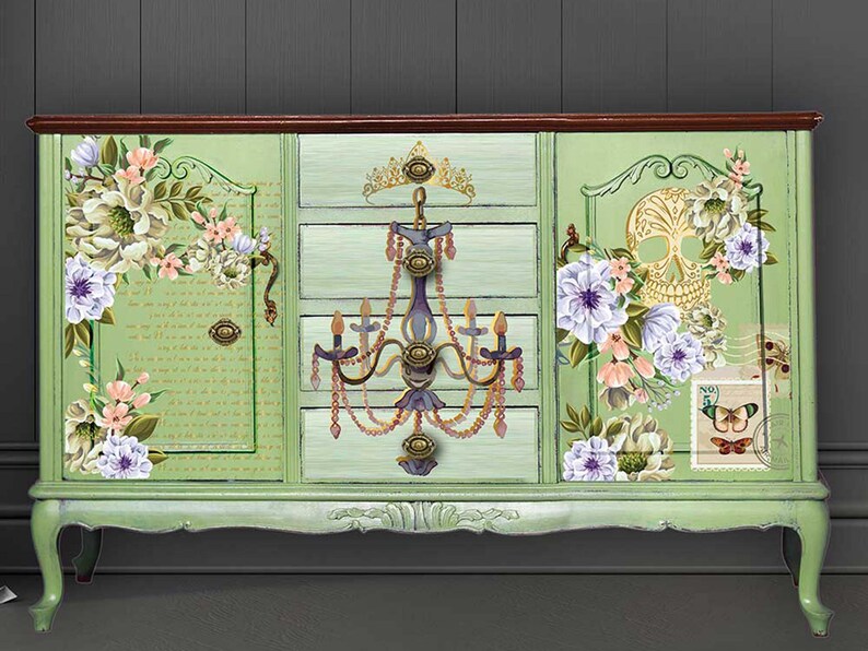 New Rub on Transfers for Furniture Furniture Decals Etsy