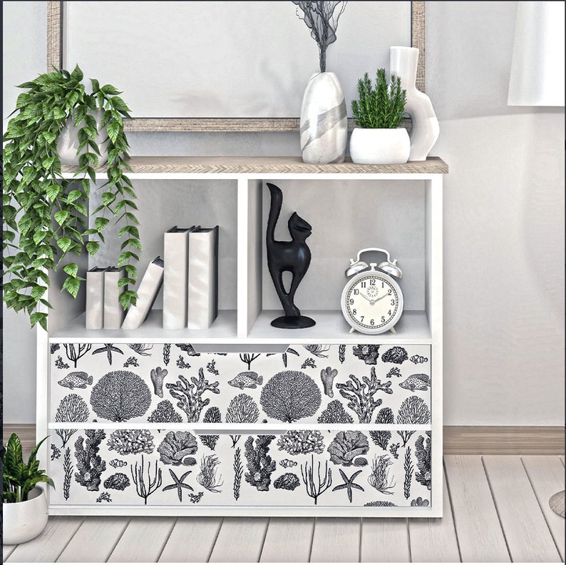 Rub on Furniture Transfers COASTAL SEA LIFE Redesign With Etsy Australia