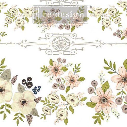 Rub on Transfers ANTHURIUM Redesign With Prima Furniture Etsy