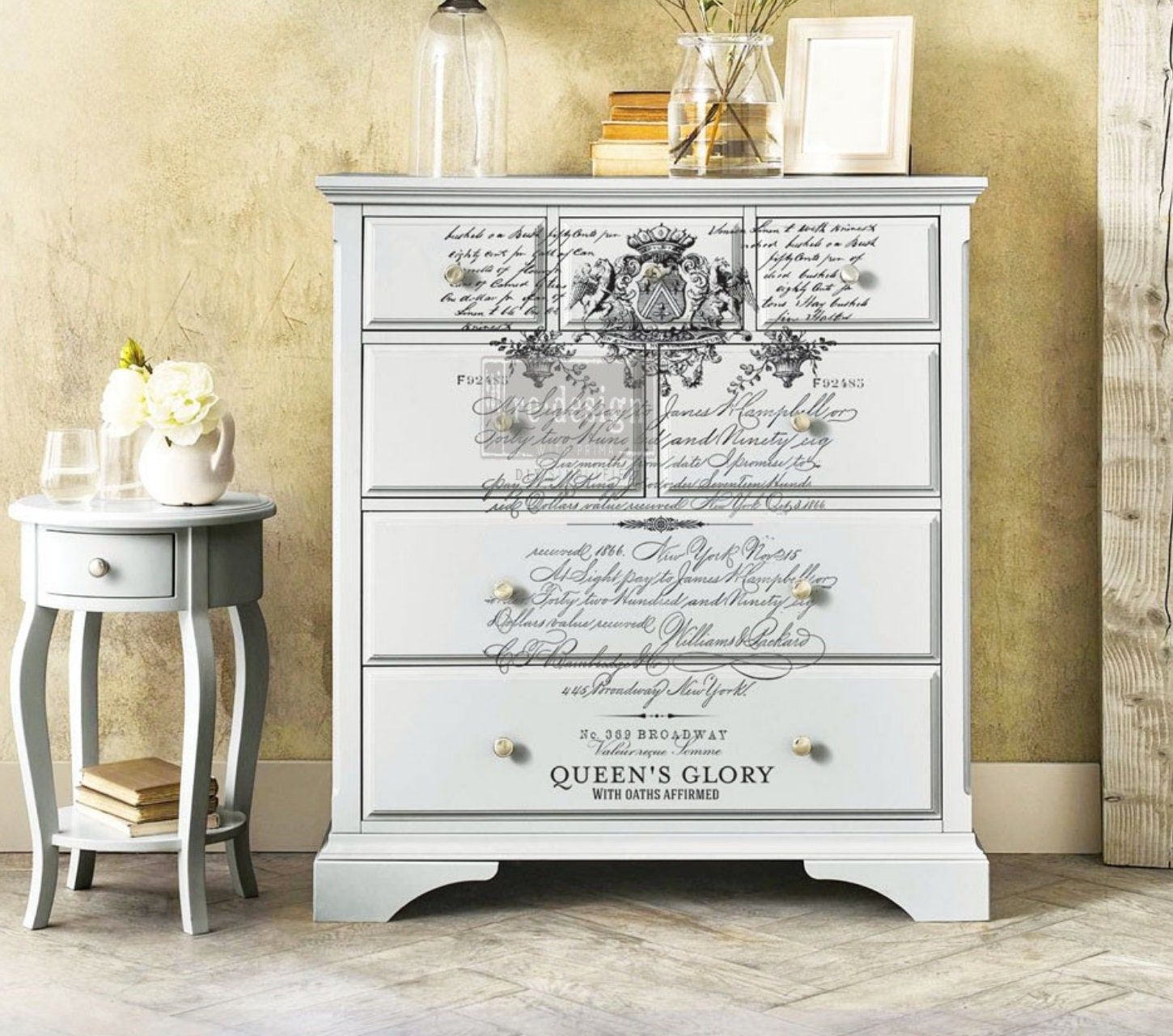 Furniture Decals ReDesign With Prima Transfers FRENCH CERAMICS  Rub On Transfers For Furniture NEW
