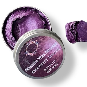 Amethyst Mauve Metallic Wax Paste Mousse || Dadarkar Art || Get Inspired! || 20 ml Gilding Wax Paste || Same Day Shipping || Purple