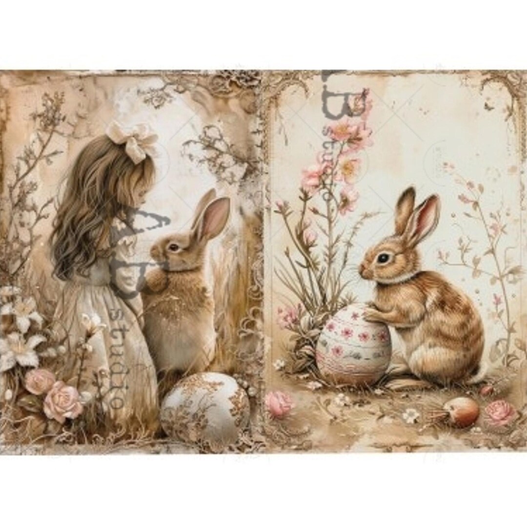 A4 Rice Paper for Decoupage 