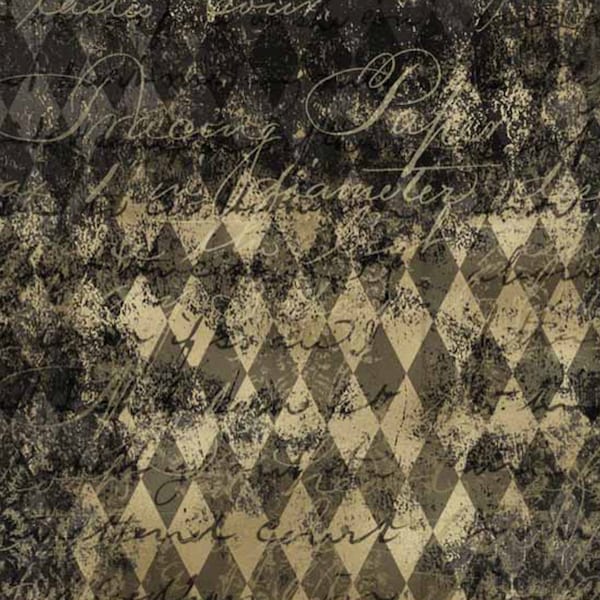 Harlequin Decoupage Paper Etsy
