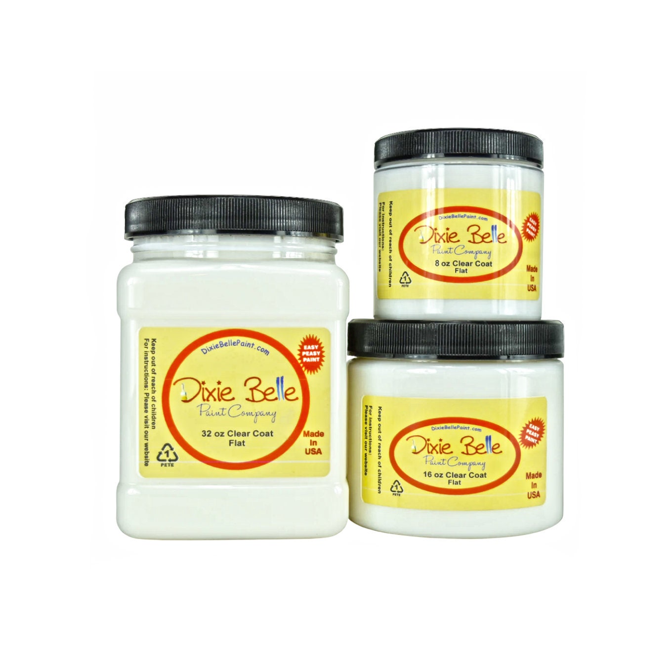 Clear Coat Dixie Belle CLEAR COAT Satin Clear Coat Matte Etsy