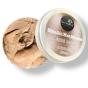 Rose Gold Metallic Wax Paste Mousse || Dadarkar Art || Get Inspired! || 20 ml Gilding Wax Paste || Same Day Shipping