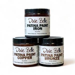 Dixie Belle PATINA PAINT || Dixie Belle Paint || Rusty Metal Finish || Copper Iron Bronze || Furniture Paint || Ships Same Day