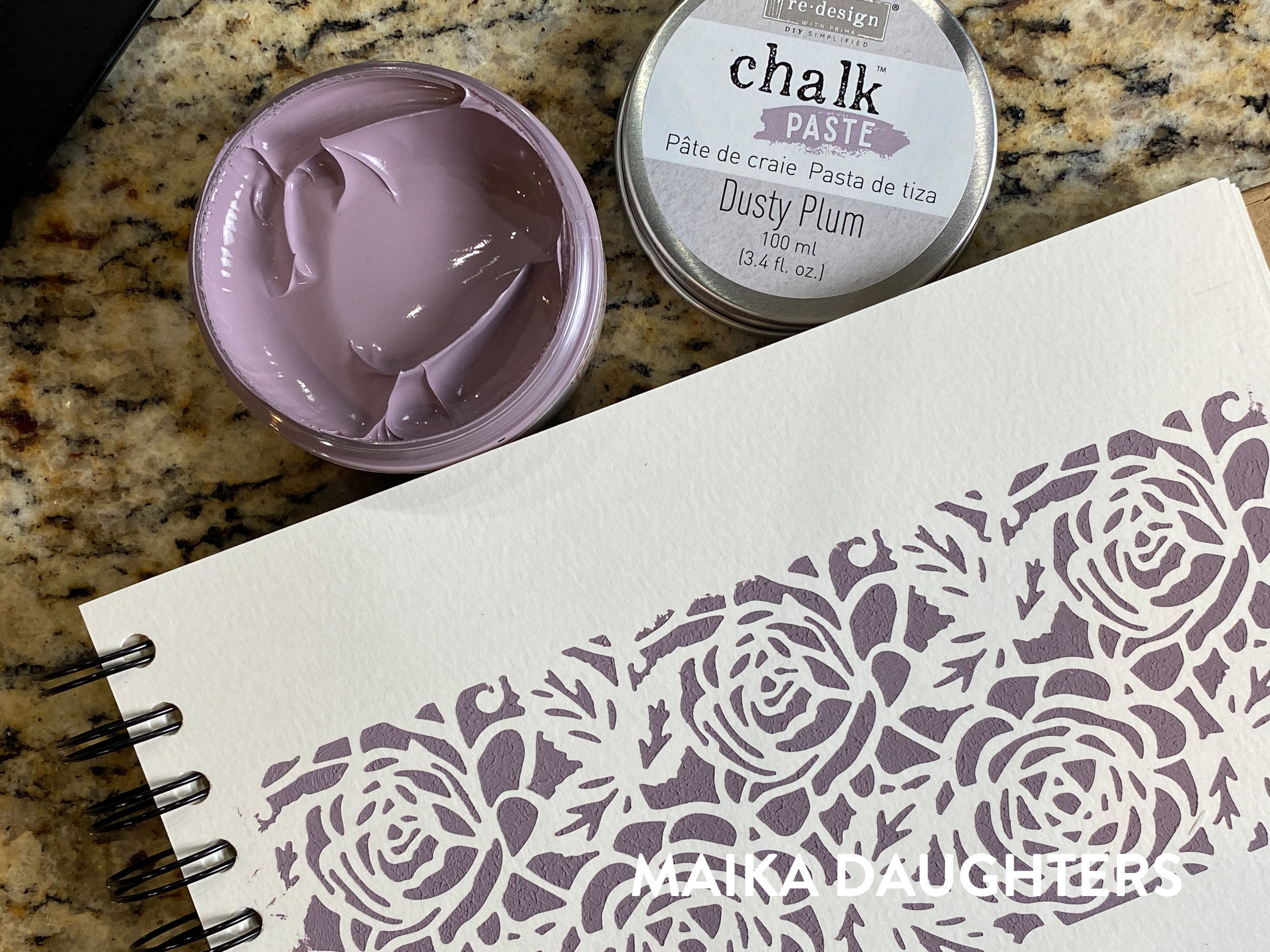 Dusty Plum Chalk Paste