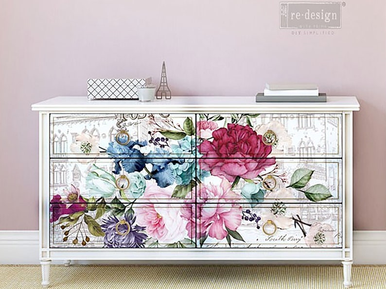 Furniture Decals IMPERIAL GARDEN by ReDesign with Prima Etsy