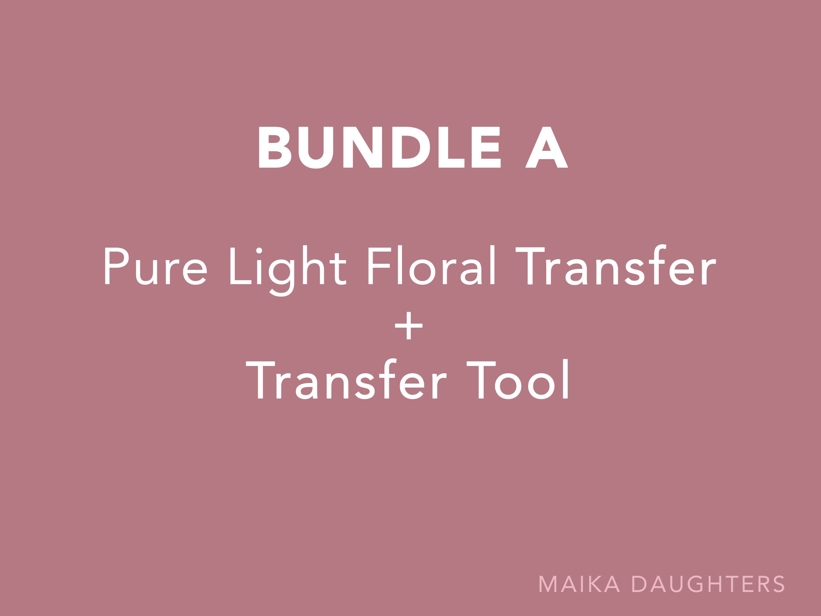 Furniture Transfer PURE LIGHT FLORAL ReDesign with Prima Etsy