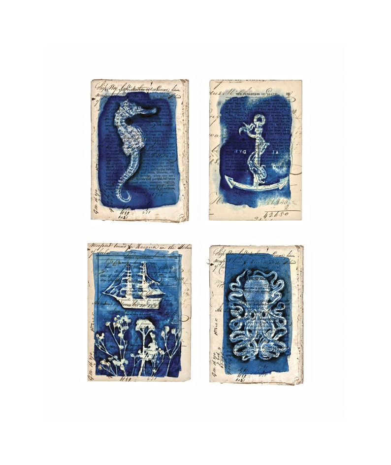 Rub On Transfers For Furniture SEASHORE ReDesign With Prima Etsy