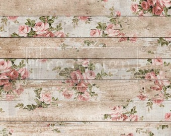 Papier de soie pour découpage SHABBY FLORAL ReDesign with Prima ∙ Papier pour découpage Papier mûrier∙ Papier pour découpage