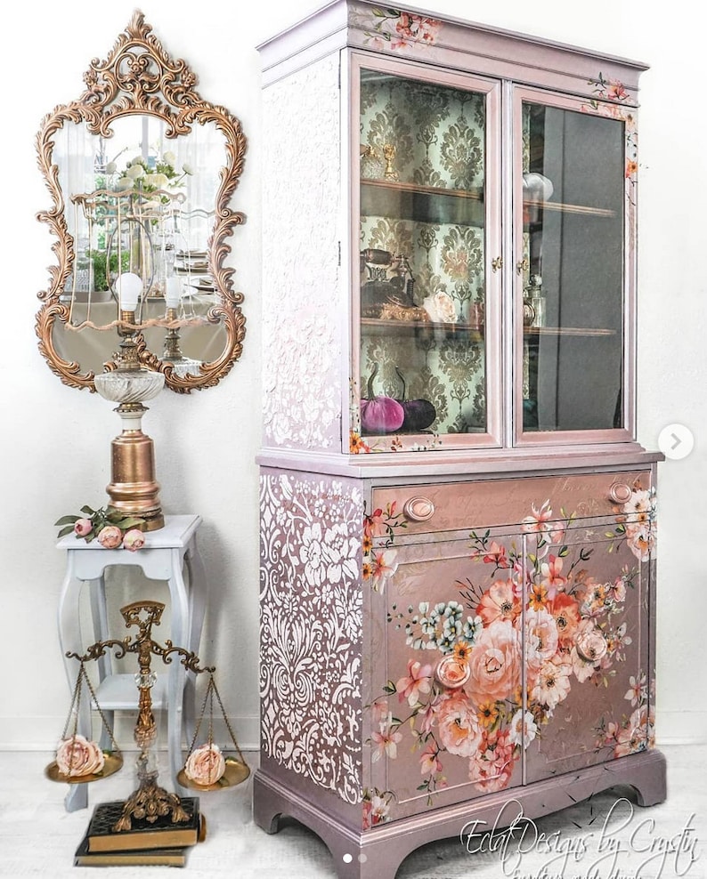 Furniture Decals ROSE CELEBRATION by Redesign With Prima Etsy UK