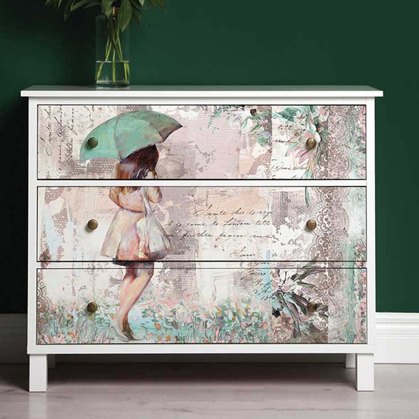 Large Decoupage Paper for Furniture Etsy