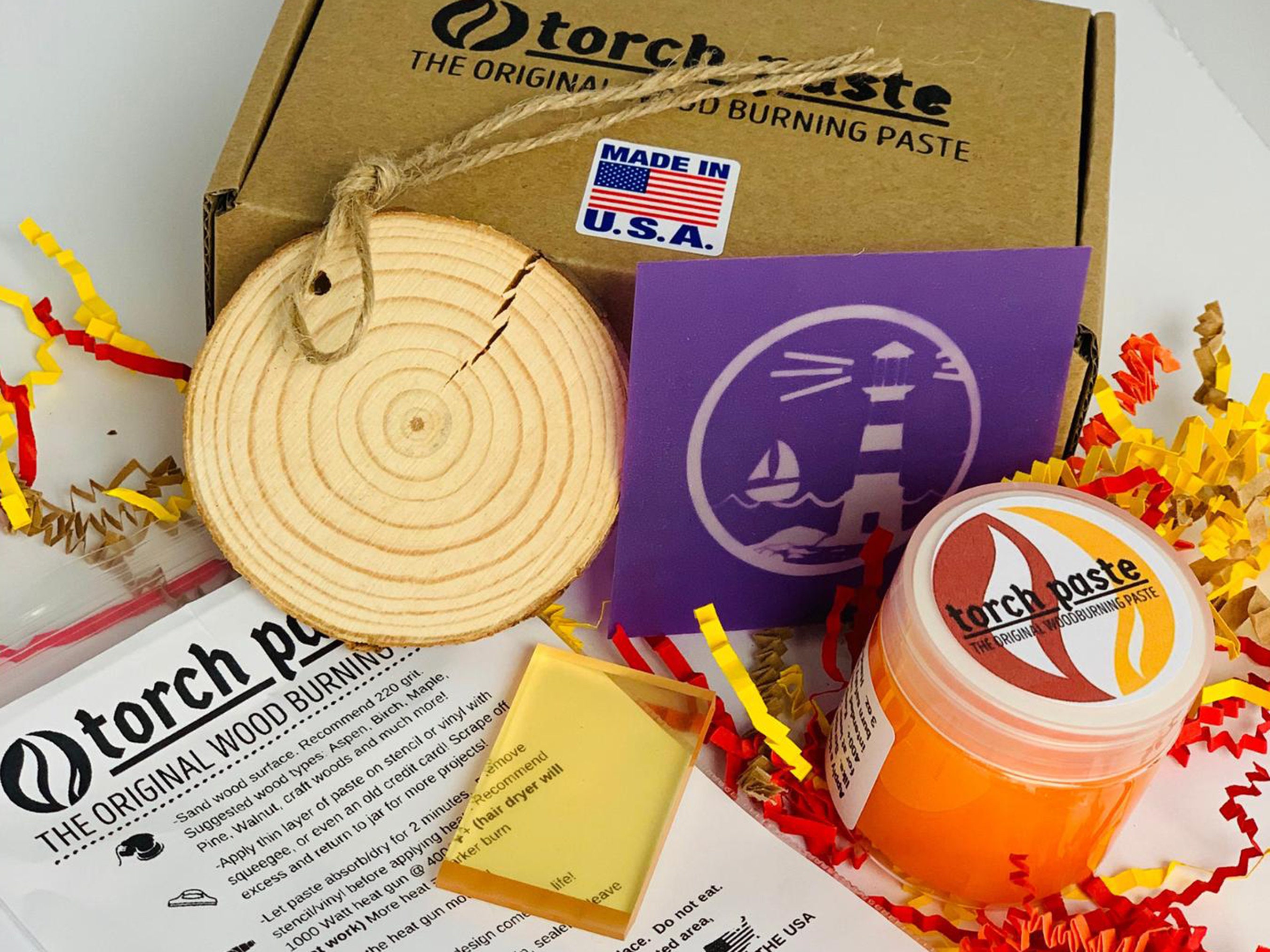 STARTER KIT Wood Burning Kit Torch Paste Craft Kit Etsy