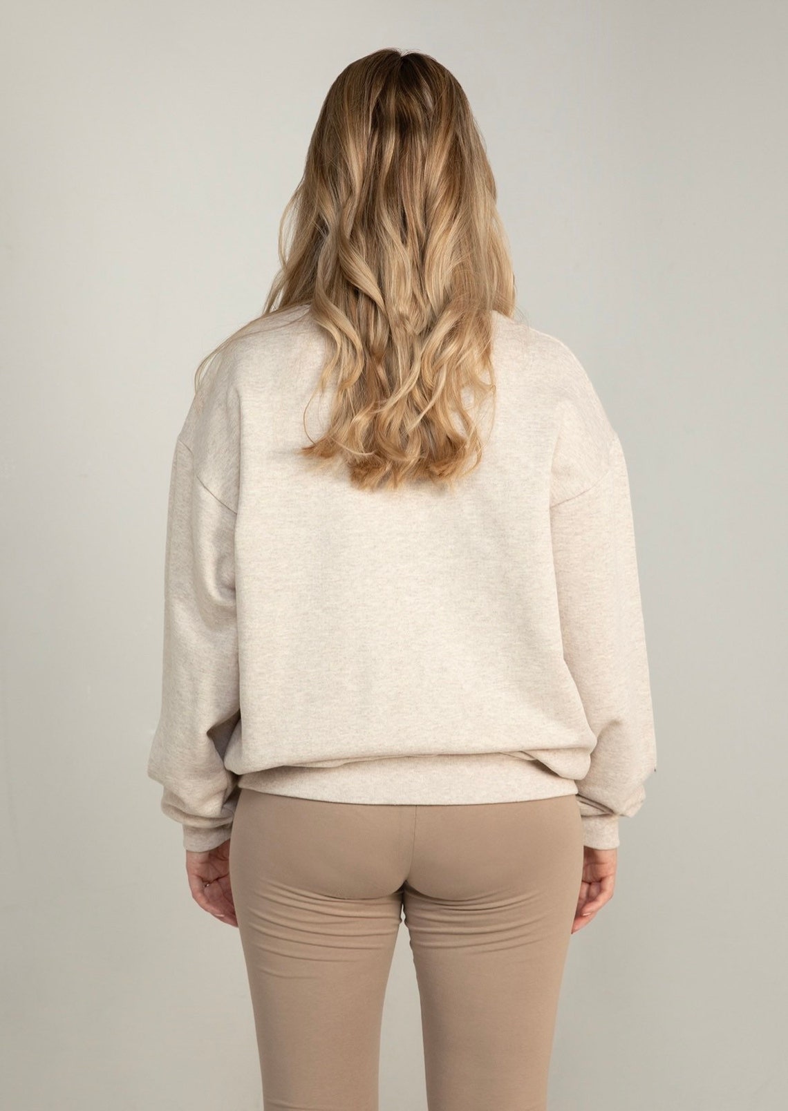 Breastfeeding Oversized Crewe Neck Jumper Etsy