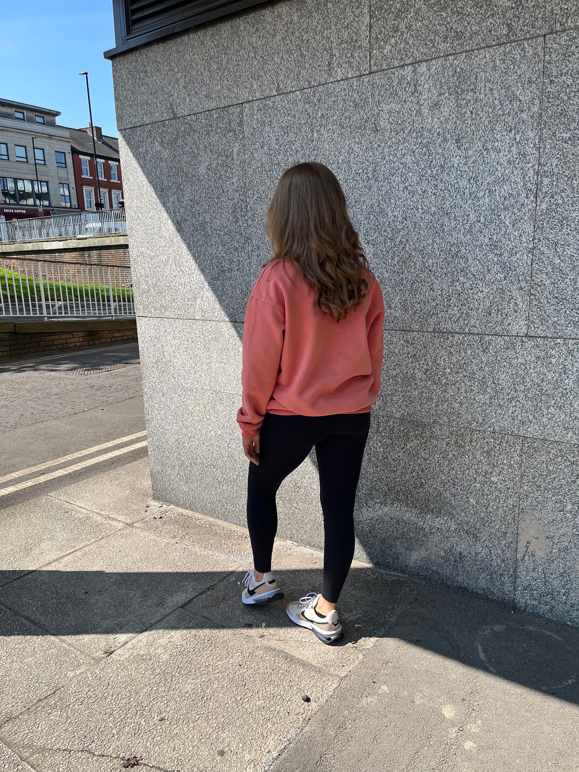 Breastfeeding Oversized Crew Neck Jumper Sweatshirt Etsy