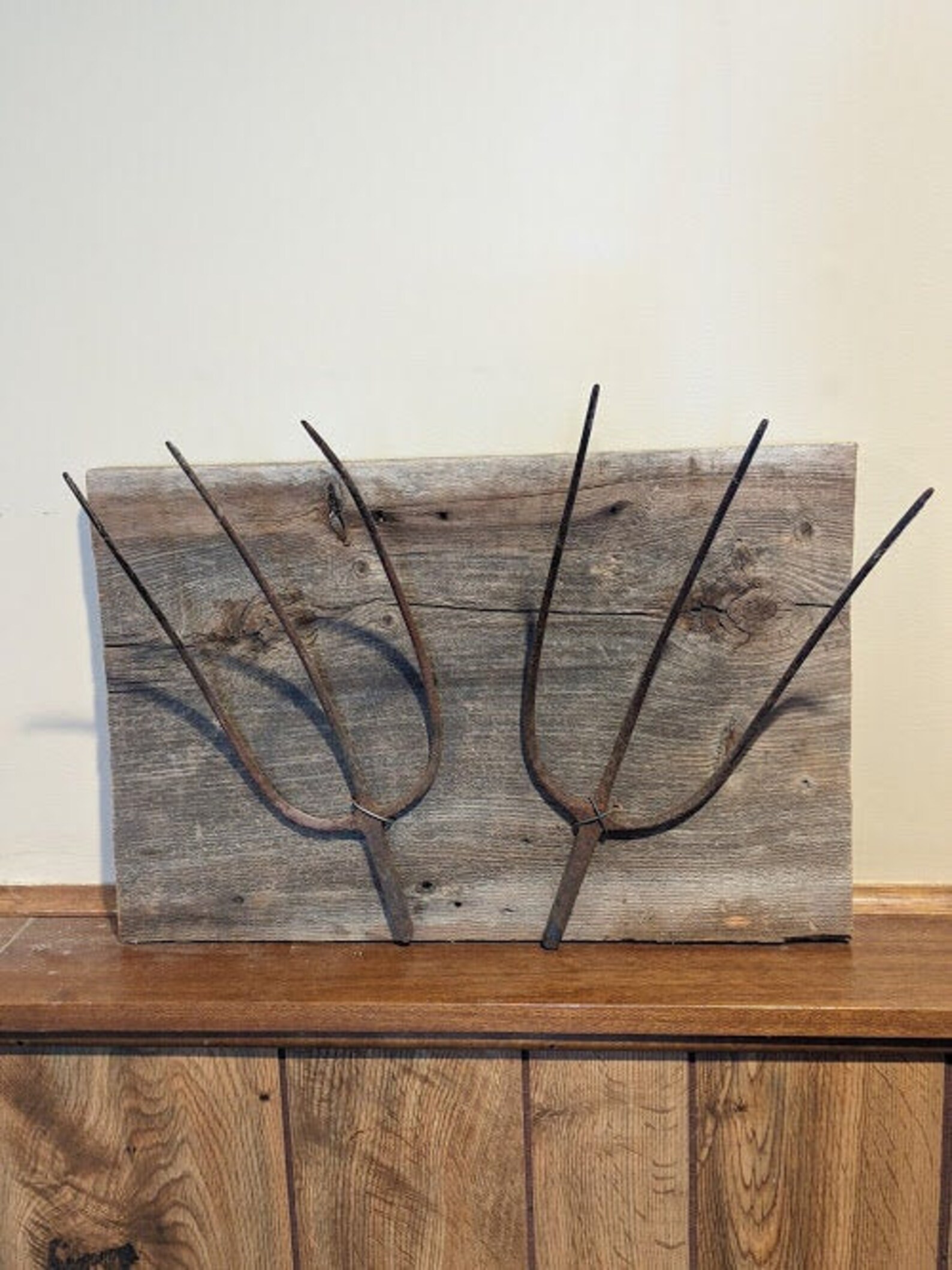 Vintage hay forks Etsy