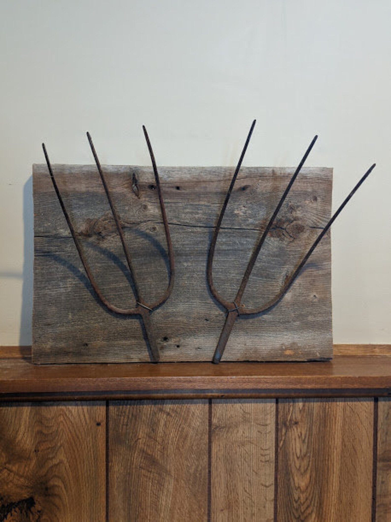 Vintage hay forks Etsy