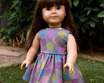Kreise Spielen Kleid - 18-Zoll-Puppe Kleidung