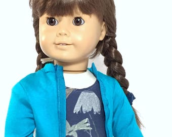 Open-Front Cardigan - Ropa de muñeca de 18 pulgadas