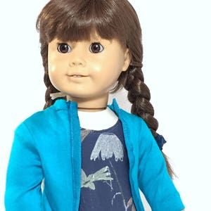 Open-Front Cardigan - 18 inch doll clothes