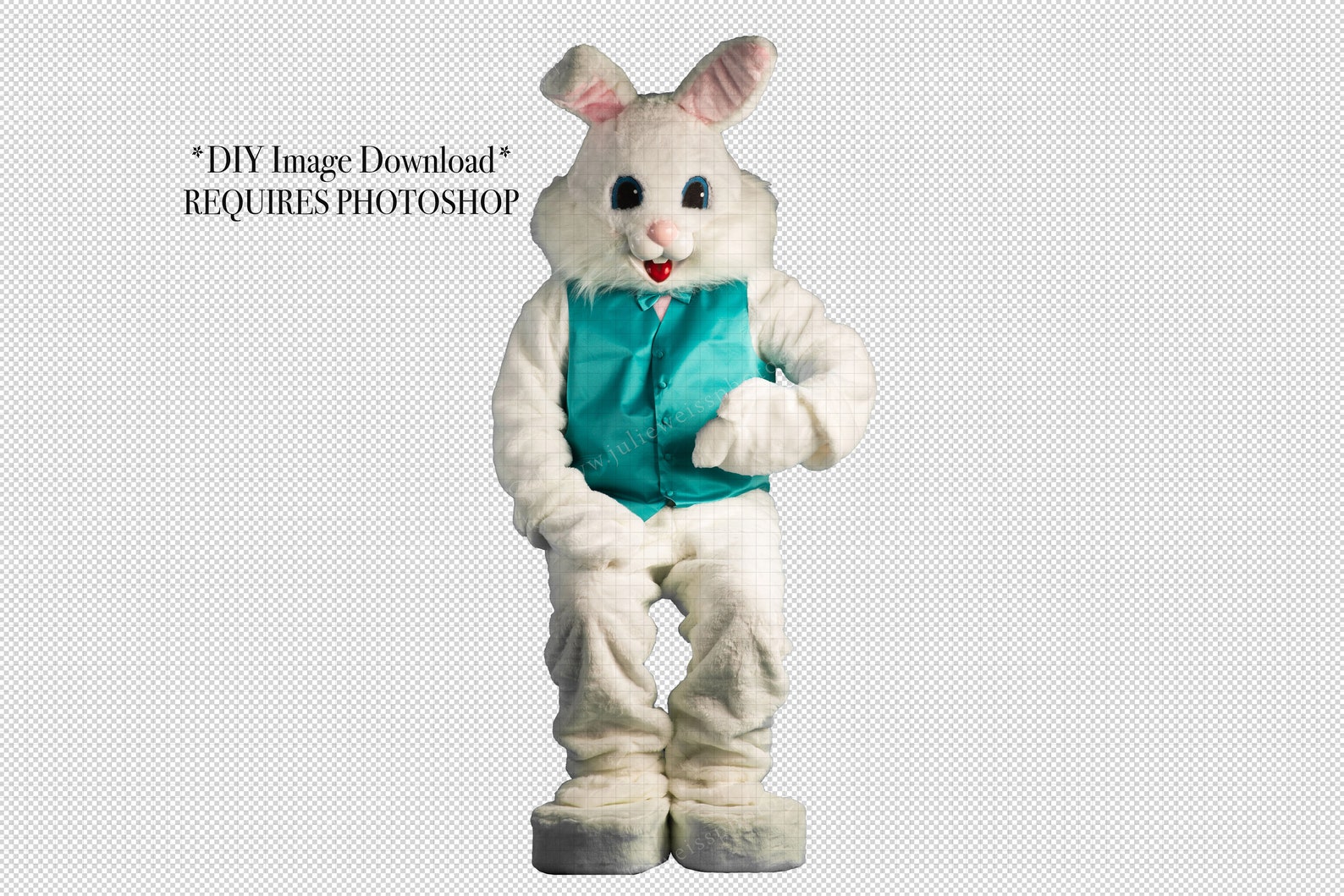 Mall Easter Bunny Costume Spring Flowers Tulips Log Seat Etsy