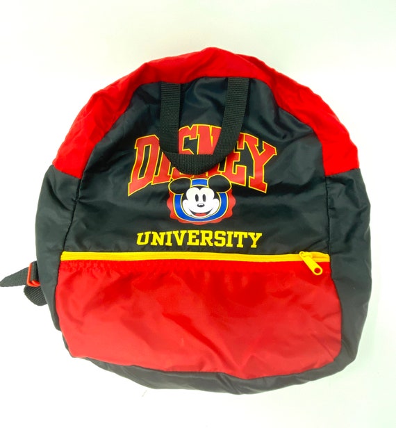 1990s Disney University Mickey Mouse Red and Black