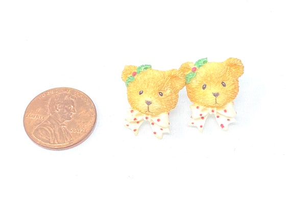 Vintage 1995 Cherished Teddies 3D Holiday Teddy B… - image 2